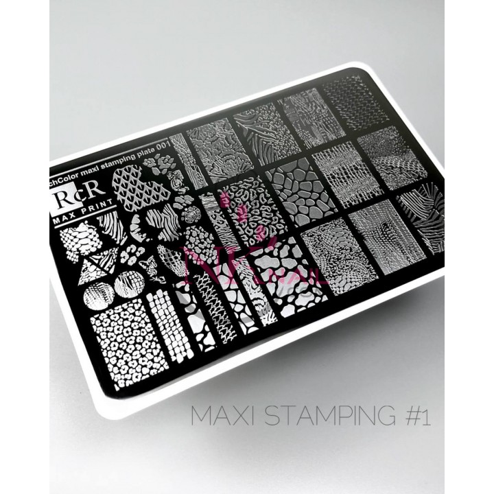 P084 Пластина для стемпінгу MAX PRINT RC- 01